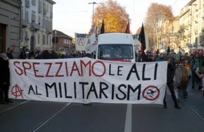 Antimilitarist* contro il G7 energia e ambiente, contro l’ENI, la logica estrattivista, le missioni militari neocoloniali dell’Italia