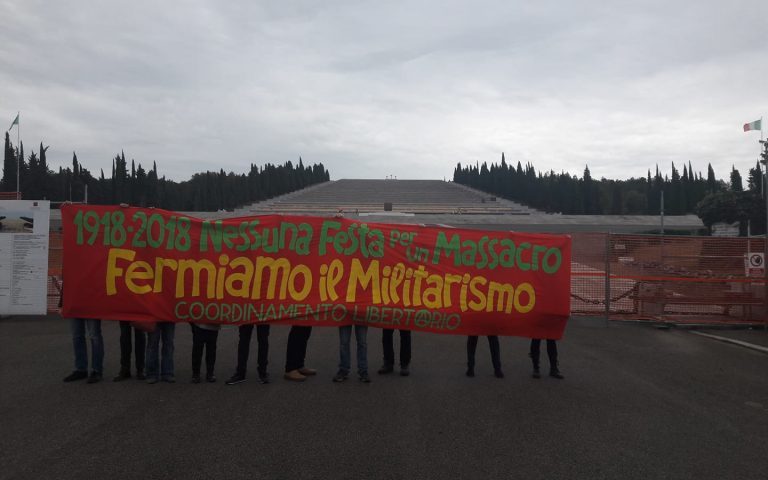 No ai divieti-L’antimilitarismo scende in strada. 3 novembre a Gorizia