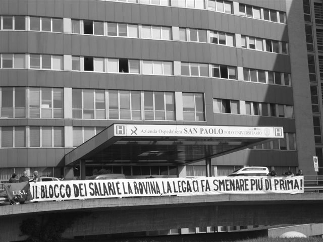 Stato di agitazione negli ospedali milanesi