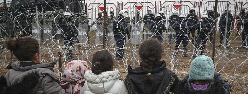 Agire e comunicare solidarietà per i profughi al confine polacco-bielorusso