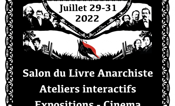 Saint-Imier 2022, centocinquant’anni dell’Internazionale Antiautoritaria