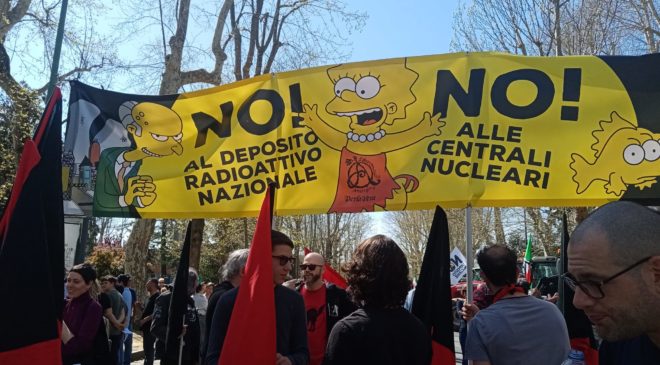 Alessandria: report manifestazione contro il deposito nucleare nazionale