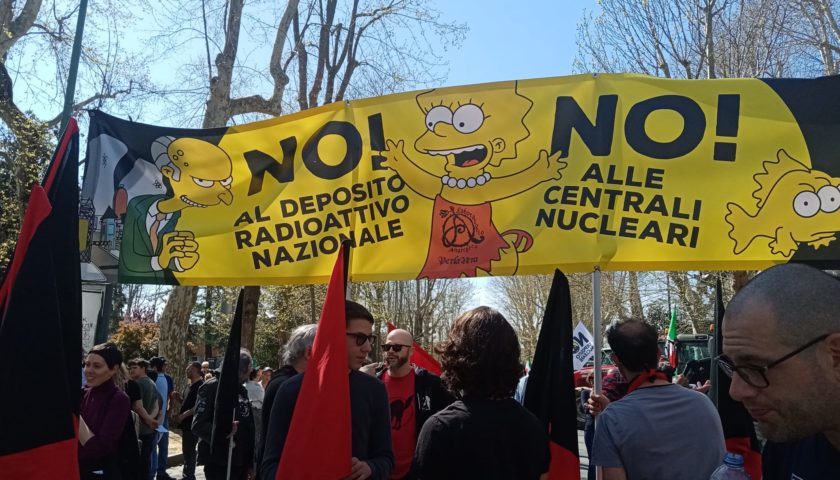 Alessandria: report manifestazione contro il deposito nucleare nazionale
