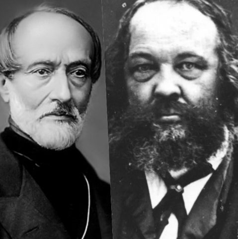 Mazzini e Bakunin di fronte alla Comune