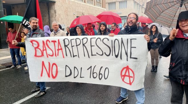 Ddl 1660: manifestazione e occupazione a Livorno