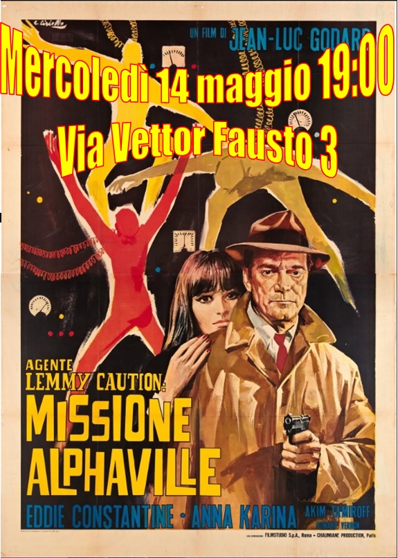 "Agente Lemmy Caution, missione Alphaville" (1965) di Jean-Luc Godard