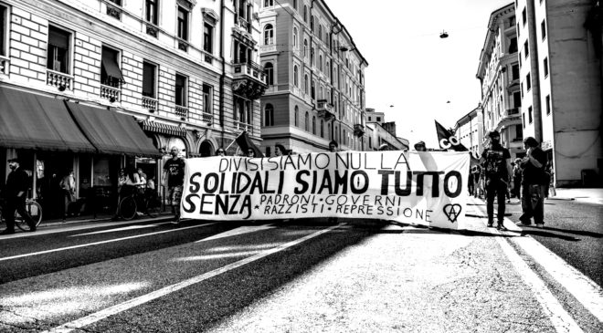Primo maggio anarchico: foto e report