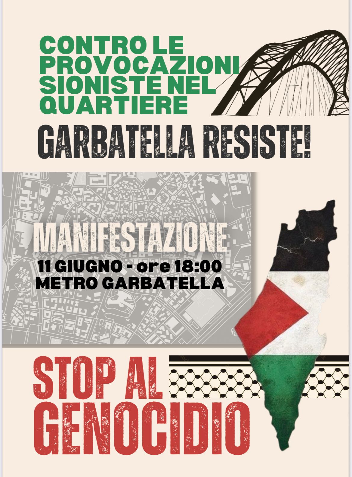 STOP AL GENOCIDIO IN PALESTINA