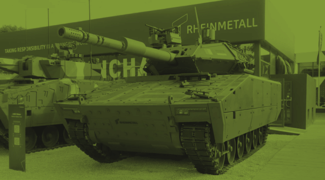 Profitti e pescecani. Accordo bellico industriale Leonardo – Rheinmetall