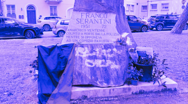 Franco Serantini: il 7 maggio a Pisa non dimentichiamo. Oggi come nel 1972 contro il fascismo e contro la guerra