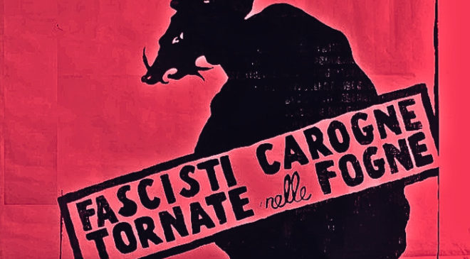 “Democratici” di giorno, nazisti di notte. Scritte fasciste a Pisa