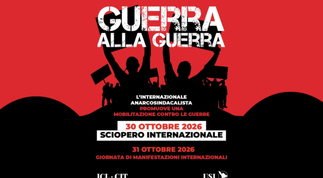 30 ottobre: SCIOPERO!